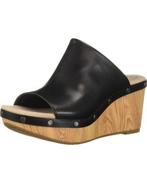 Clarks Annadel Molly Wedge Sandal - Black