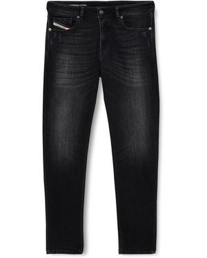 DIESEL _1979 Sleenker_pants_black_31 Kurz