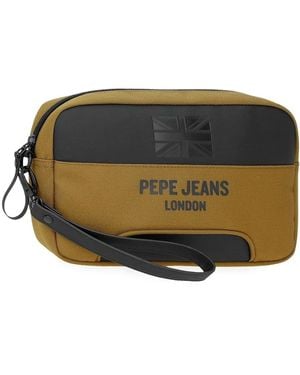 Pepe Jeans Bromley Borsa a o Giallo 24,5x15x6 cm Poliestere by Joumma Bags - Verde