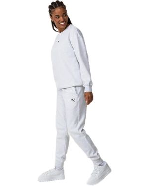 PUMA S Essentials Joggers Fl Cl Joggers Ice Grey Marl 16 - White