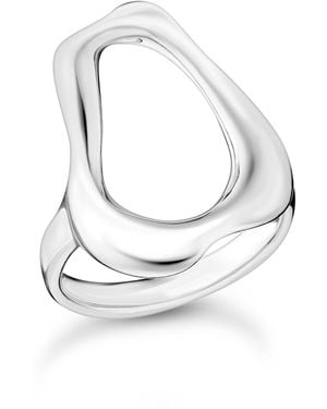 Thomas Sabo Anello da donna in argento di – Natural - Bianco