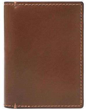 Fossil Gus Front Pocket Wallet Medium Brown - Braun