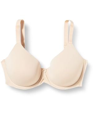Iris & Lilly Reggiseno in Microfibra a Copertura Totale Donna - Neutro