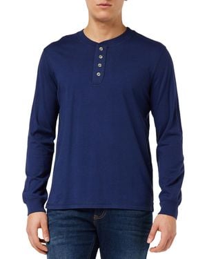 Levi's 4-button Henley Non Graphic Tees - Blue