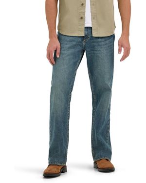 Wrangler Free-to-Stretch Relaxed Fit Jean - Blau