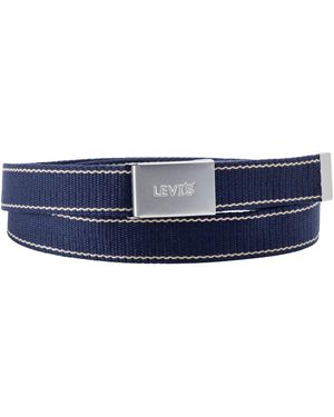 Levi's Headline Web Piastra Belt - Blu