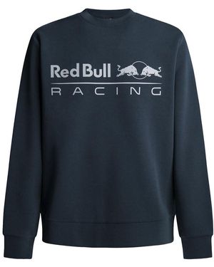 Pepe Jeans Red Bull Racing X Rbr Team Logo Crew Sweatshirt - Blue