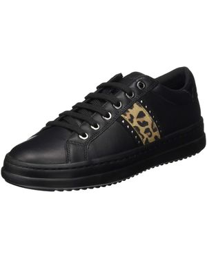 Geox Donna D Pontoise F Scarpe da Ginnastica - Grigio