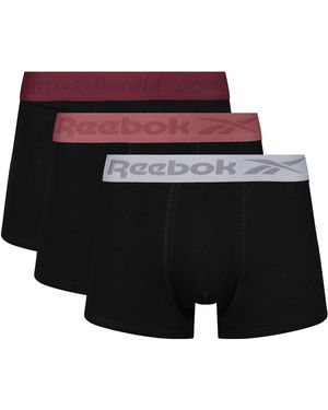 Reebok Calzoncillos De Algodon Para Hombres En Azul estampado Boxer Shorts in Blue for Men Lyst UK