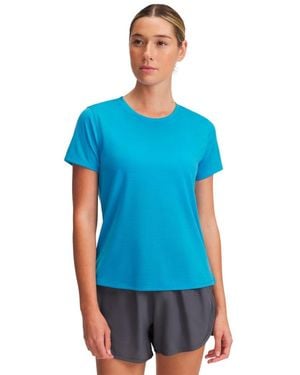 Under Armour Ua Launch Shortsleeve T-Shirt - Blau