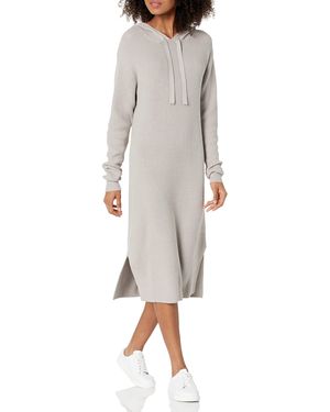 The Drop Claudia Cuddle Hoodie Midi Dress - Multicolour