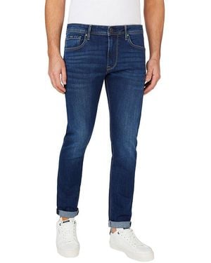 Pepe Jeans Stretch Tapered PM207390 Jeans - Blau