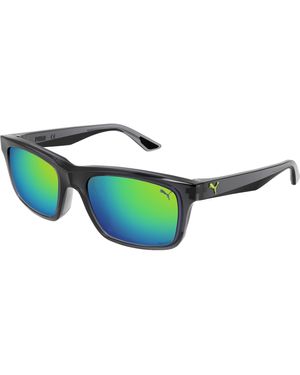 PUMA PU0402S-003 55 Sunglass Injection Sunglasses - Verde