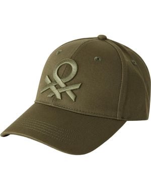 Benetton Cappello C/visiera 6wepua00z Hat - Green
