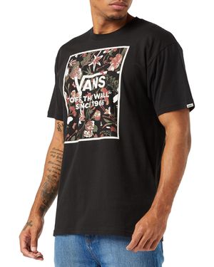 Vans Scatola da Giardino Notturna T-Shirt - Nero