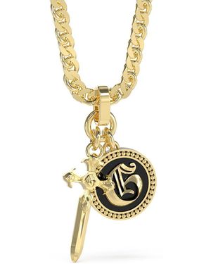Guess Umn04023ygbk S South Alameda Necklace - Metallic