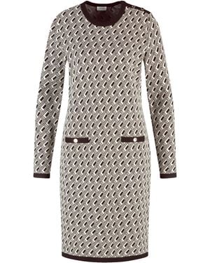 Gerry Weber 480044-35714-9179 Kleid - Grau