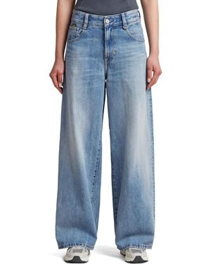 G-Star G-star Skater High Loose Jeans - Blauw