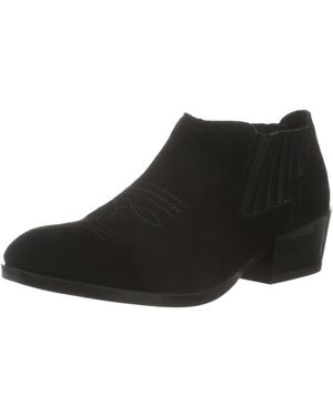 Vero Moda Vmwestern-Stivali Bassi in Pelle - Nero