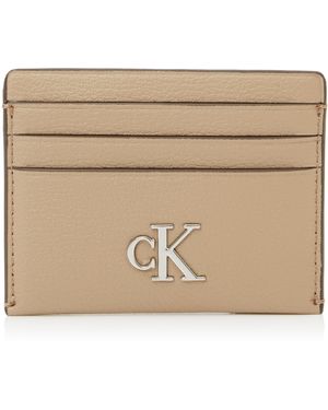 Calvin Klein Minimal Monogram Cardcase 6Cc K60K612746 - Neutro