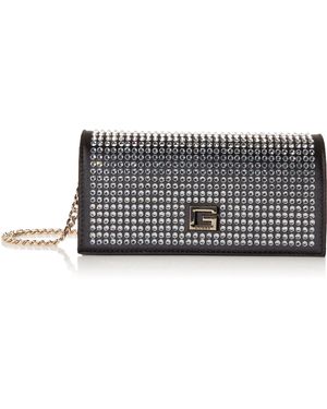 Guess Spark Micro Mini Xbody Clutch Black - Nero