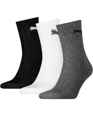 PUMA 9 pair Sport Socken Short Crew Tennis Socks Gr. 35-49 - Noir