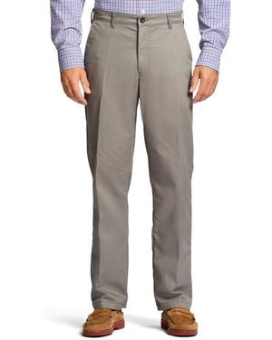 Izod Performance Stretch Classic Fit Flat Front Chino Pant - Multicolor