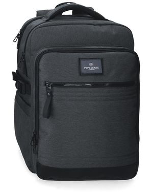 Pepe Jeans Whitton Rucksack für Laptop - Schwarz