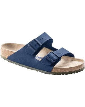 Birkenstock Arizona Soft Plantare Desert Soil Blue Birko-Flor