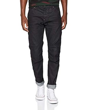 G-Star 5620 3D Slim Stretch Denim, Jeans Slim Uomo, Nero (3D Dark Aged 2967), W38/L34 - Multicolore