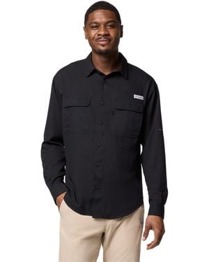 Columbia Pfg Backwater Long Sleeve Shirt - Black