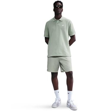 Nike Club Poloshirt Met Korte Mouwen Voor - Meerkleurig