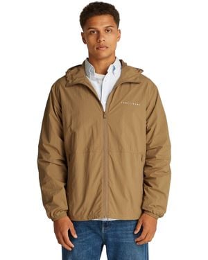 Tommy Hilfiger Tjm Windbreaker Ext Dm0dm21393 Jacket - Brown