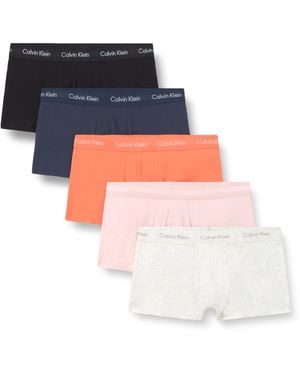 Calvin Klein Low Rise Trunk 5pk 000nb2734a Trunk - Multicolour