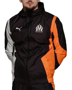 PUMA Prematch Woven Anthem Jacket - Black