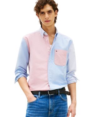 Tommy Hilfiger Long Sleeve Oxford Regular Fit - White