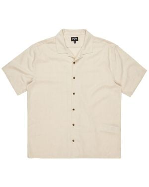 Billabong Short Sleeves Shirt for - Hemd mit kurzen Ärmeln - Männer - L - Natur