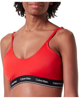 Calvin klein halter bralette hot sale