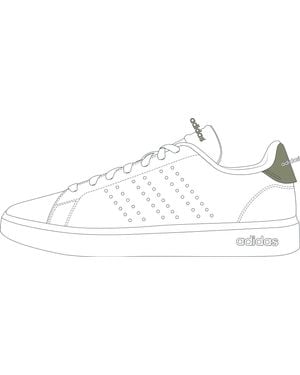 adidas Advantage 2.0 Shoes - Black