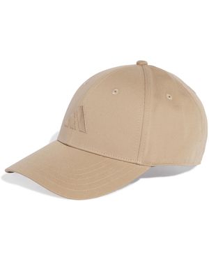 adidas Volwassen Baseball Cap Cotton New Logo - Naturel
