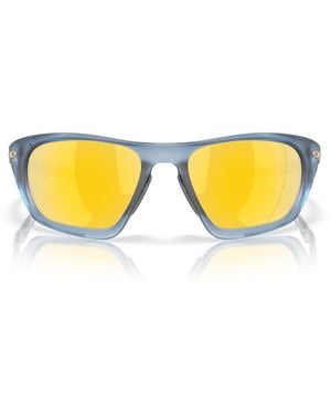 Oakley Oo9431 Lateralis Rectangular Sunglasses - Black