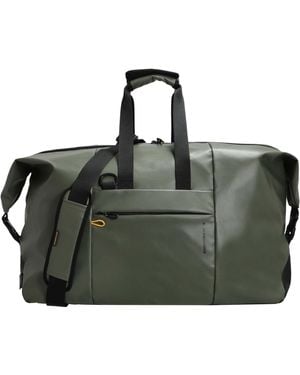 Mandarina Duck Eco Coated Duffle Bag Pine Green - Nero