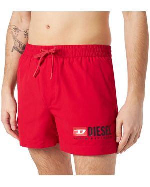 DIESEL BMBX-KEN-37 Boxers - Rosso