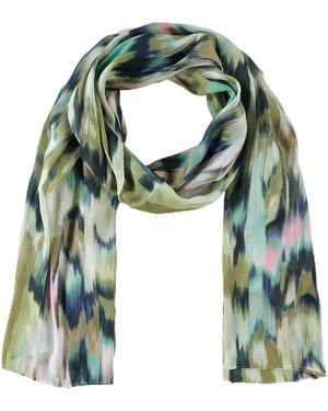 Gerry Weber Fließender Schal mit frischem Dessin gemustert sandshell/multi Verstrichen 99 - Grün