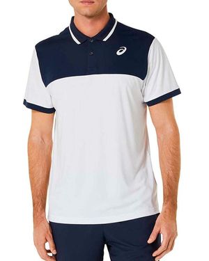 Asics Polo da Uomo Court 2041a256 - Blu