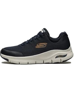 Mens Navy Sneakers