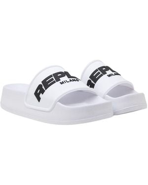 Replay Badeschuhe Plateau - Schwarz