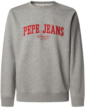 Pepe Jeans Derril Crew Sweatshirt - Grijs