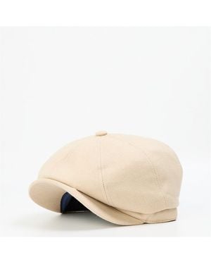 Ted Baker Hrngbn Biker Hat Stone M-l - Natural