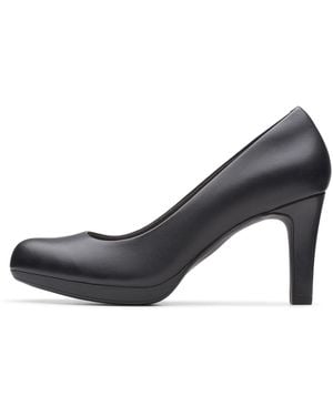 Clarks Ambyr 2 Braley ( Leather) High Heels - Black